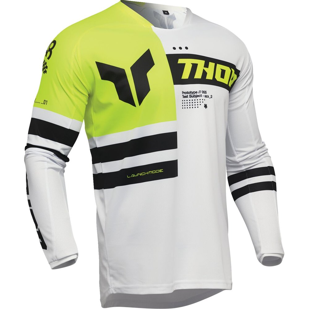 THOR Launchmode Jersey Dozer neon gelb schwarz THOR Launchmode Jersey Dozer neon gelb schwarz
