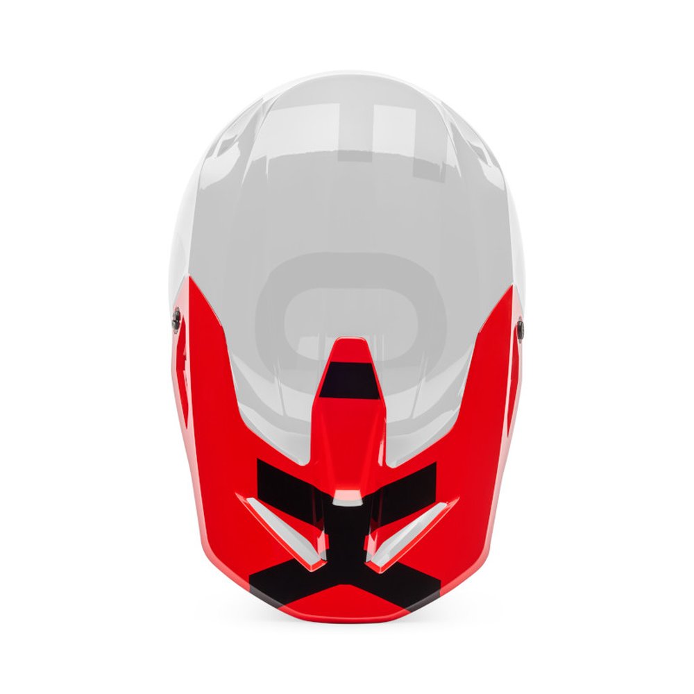 FOX V1  HELMET Helmschirm - SHIELD Neon Rot