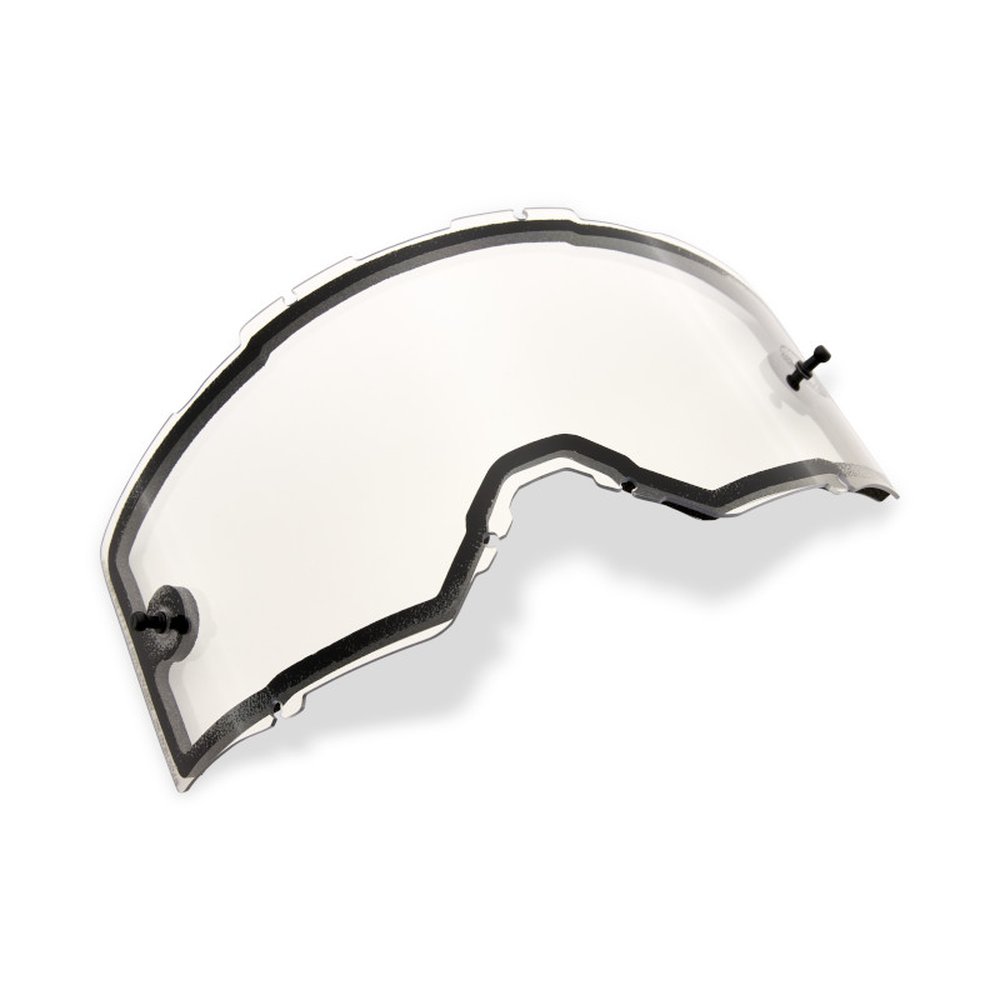 FOX MX24 ARSPC/MAIN DUAL INJECTED Doppel-Ersatzscheibe Clear