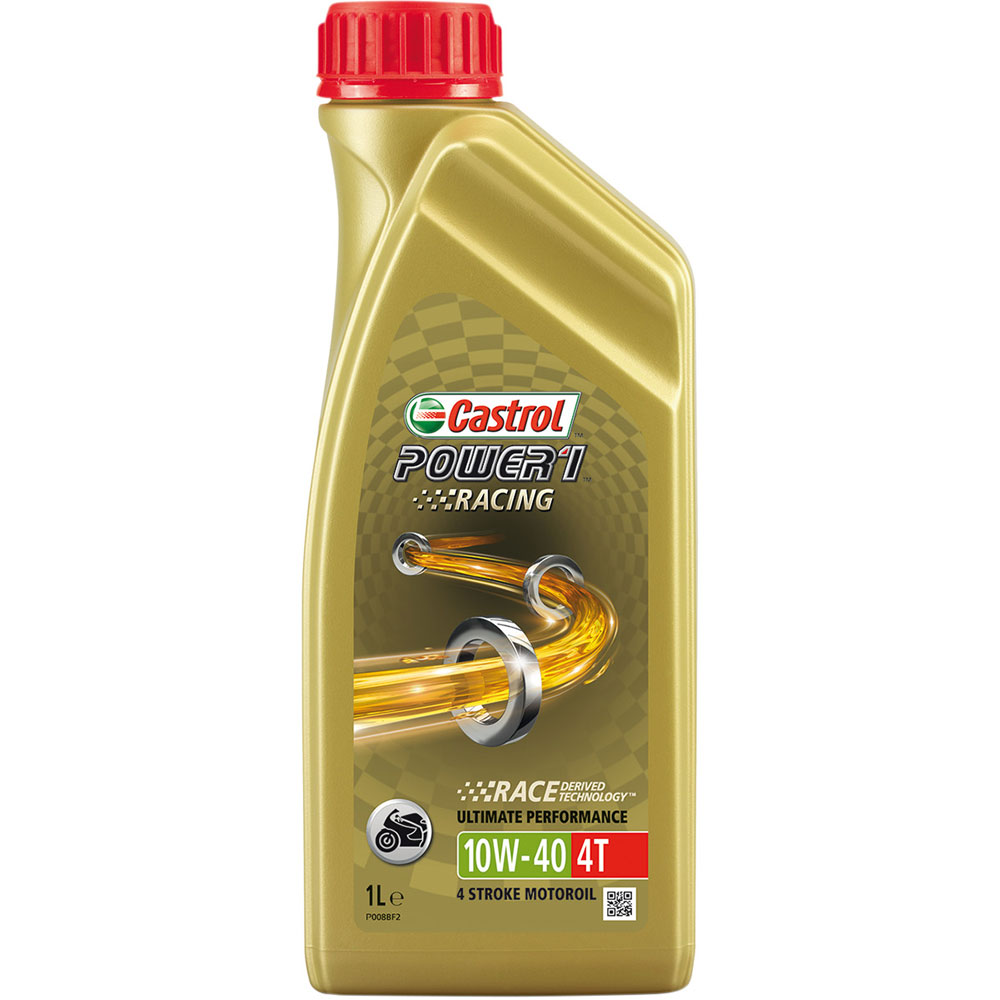 CASTROL Power 1 4-Takter SAE 10W40 teilsynthetisches Motoröl 1L