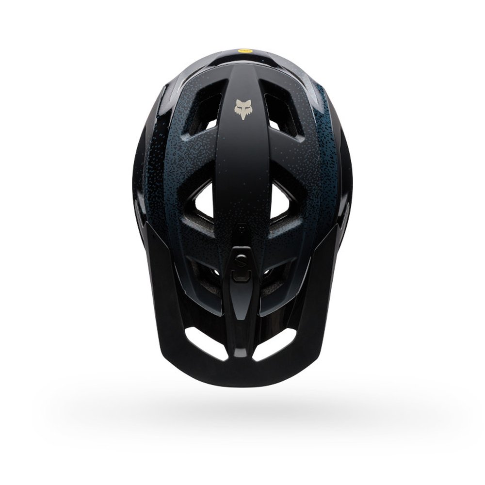 FOX SPEEDFRAME RS AURA CE Halbschale MTB Helm Dark Blau