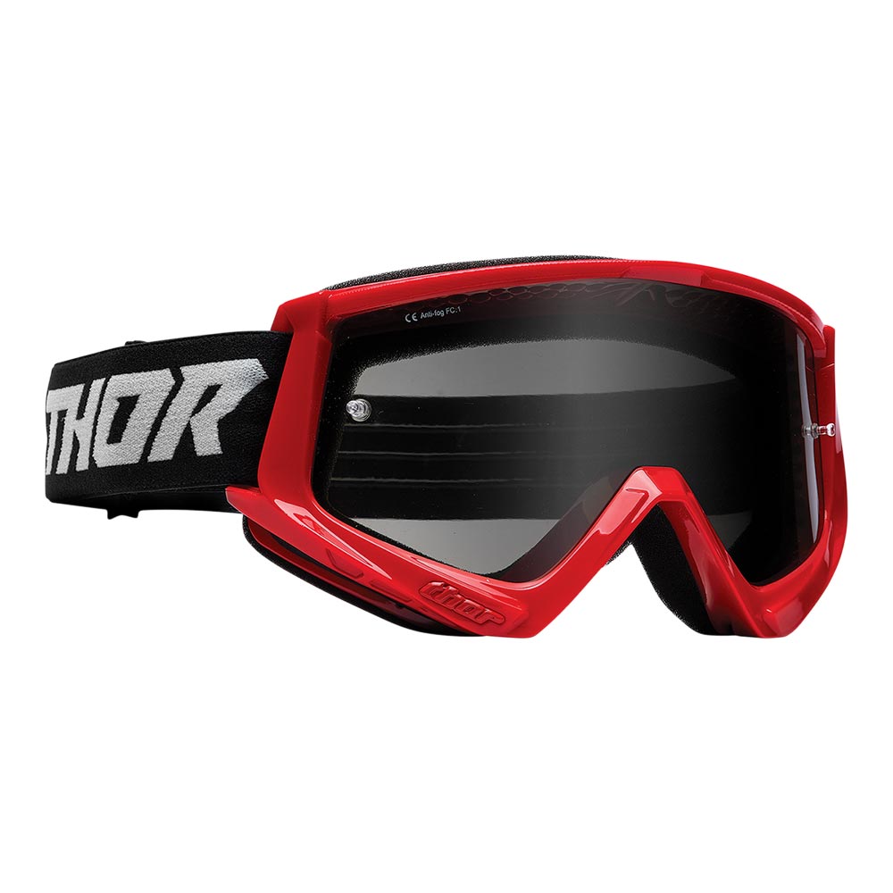 THOR Combat Sand Rot Brille smoke