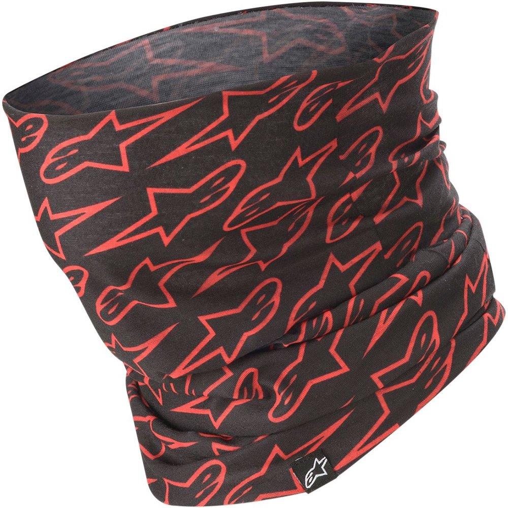 ALPINESTARS ALPINESTARS Necktube Schlauchschal Astars schwarz rot ALPINESTARS ALPINESTARS Necktube Schlauchschal Astars schwarz rot