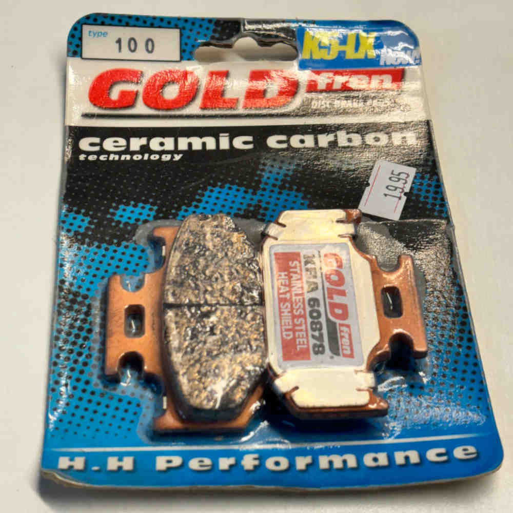 GOLD FREN 100 Ceramic Carbon Bremsbeläge-Satz passend für Yamaha/Suzuki