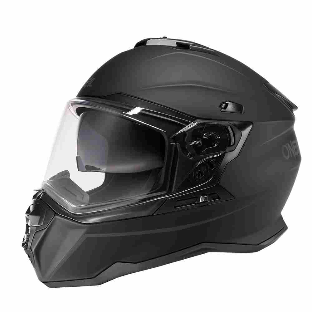 ONEAL D-SRS Solid Enduro Motorrad Helm schwarz