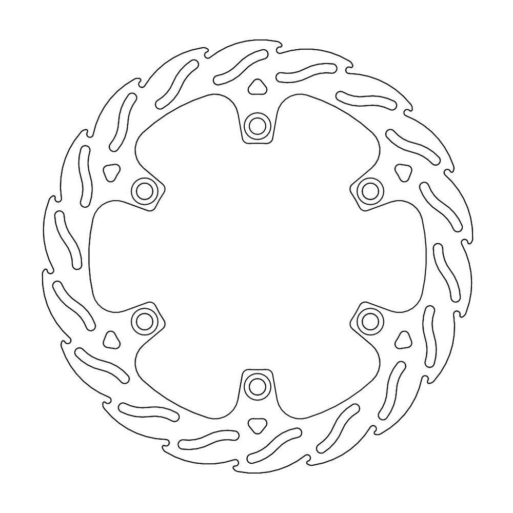 MOTO-MASTER Bremsscheibe Flame vorne LEvorne