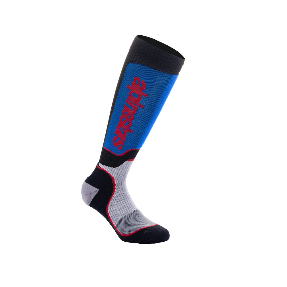 ALPINESTARS MX Plus Socken schwarz weiss blau