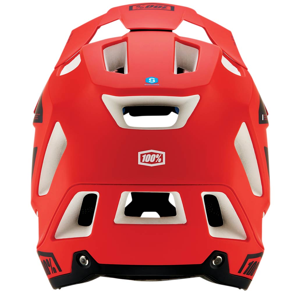 100% Trajecta Fidlock Cargo MTB Helm rot schwarz 100% Trajecta Fidlock Cargo MTB Helm rot schwarz
