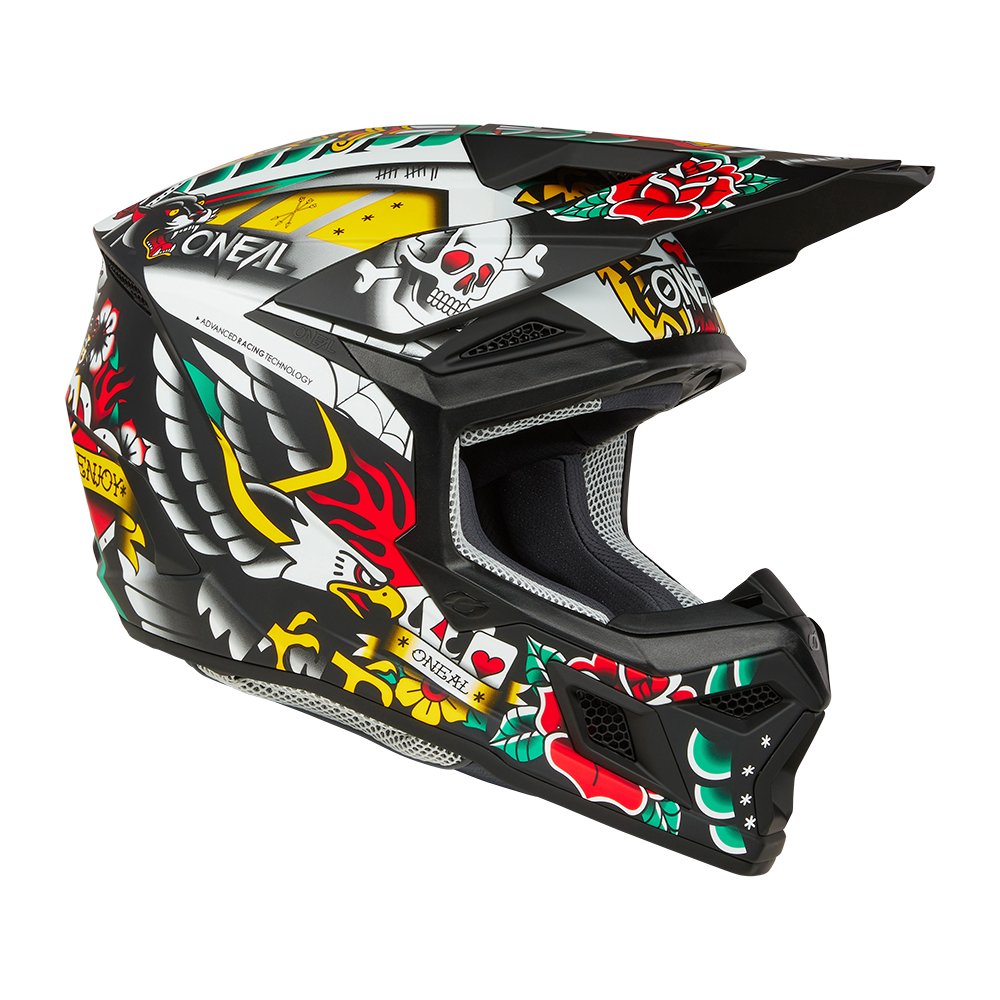 ONEAL 3SRS Youth Kinder Helm Inked multi ONEAL 3SRS Youth Kinder Helm Inked multi