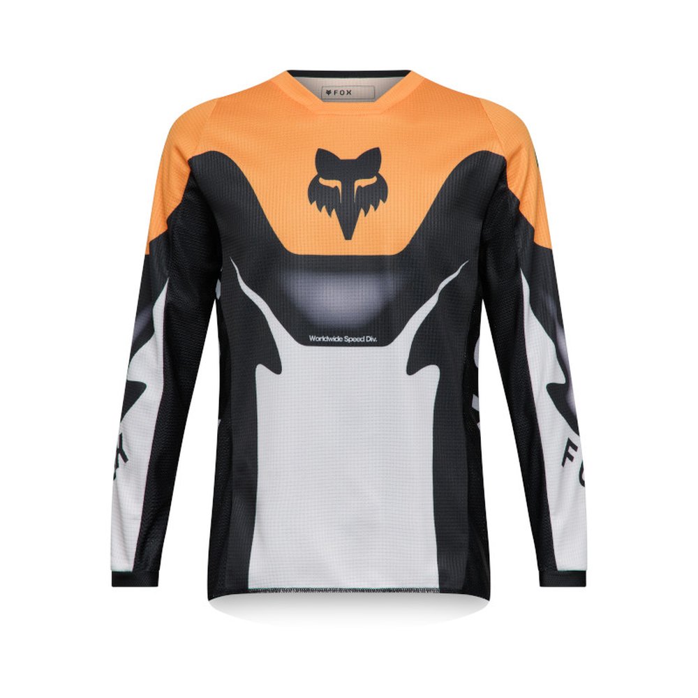 FOX YOUTH 180 NOBLE JERSEY schwarz/weiss