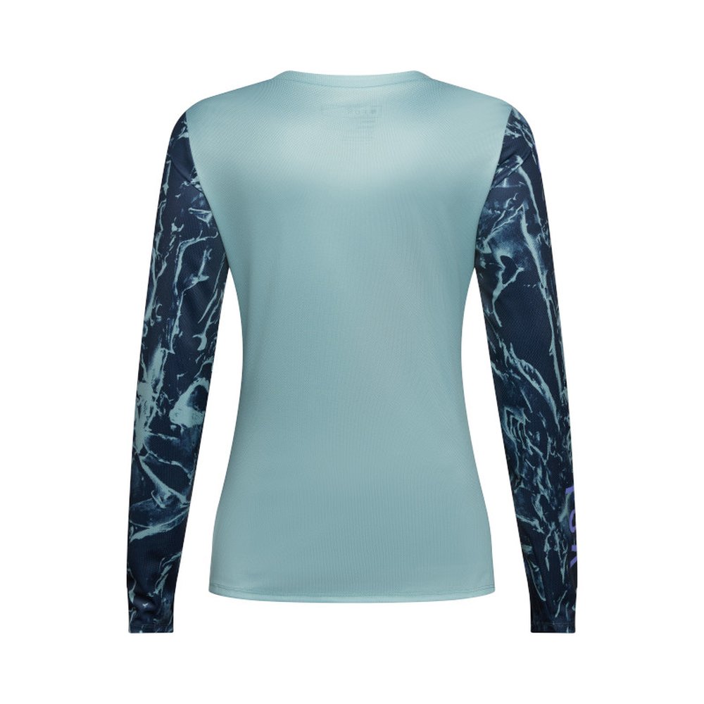 FOX W RANGER LS JERSEY IMG PRINT langärmlig für Frauen Dark Blau