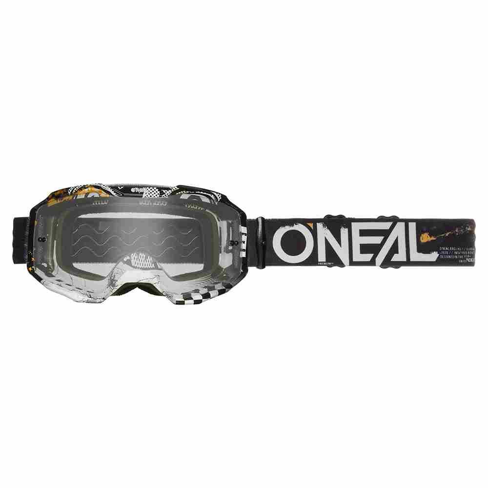 ONEAL B-10 Attack Brille schwarz weiss