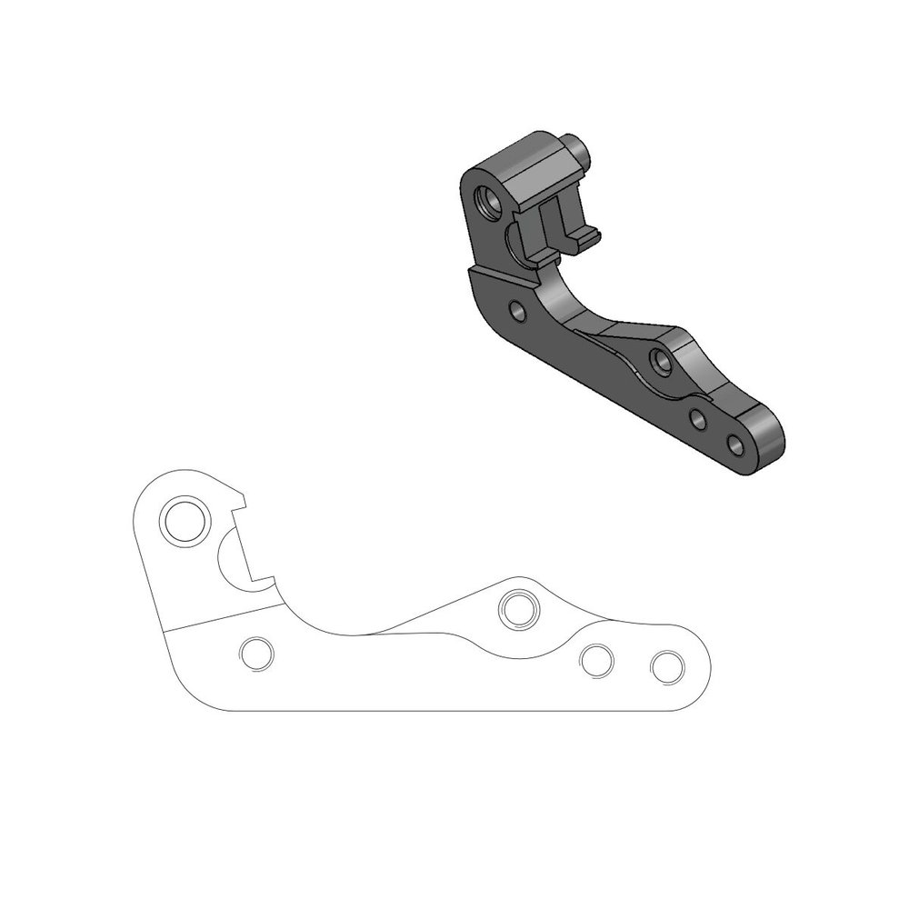 MOTO-MASTER Adapterhalterung 270mm