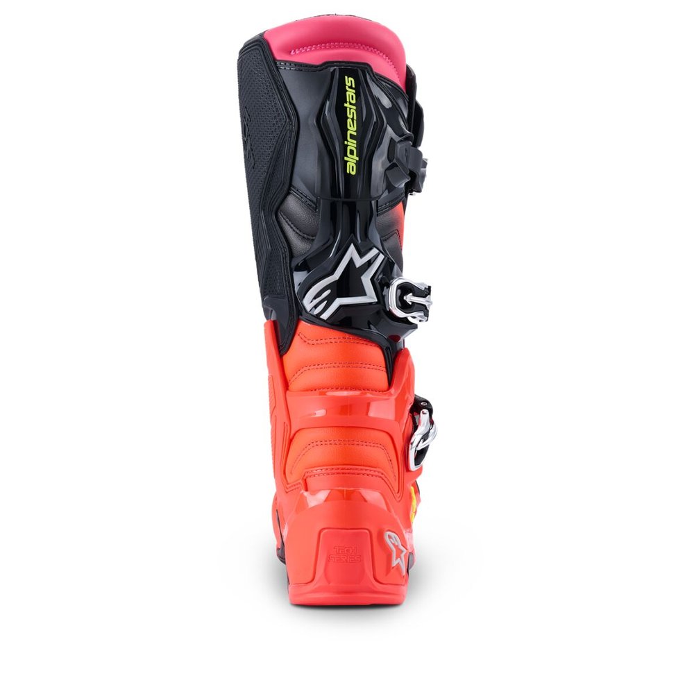ALPINESTARS Tech 7 Motocross Stiefel schwarz/neon rot/neon pink