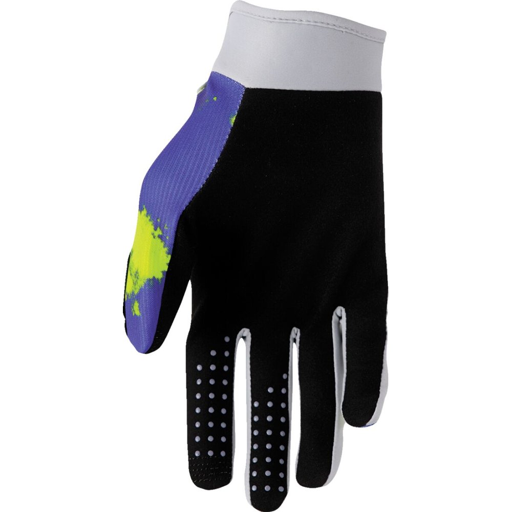 THOR Launchmode Bleach Handschuhe grau/acid neon gelb THOR Launchmode Bleach Handschuhe grau/acid neon gelb