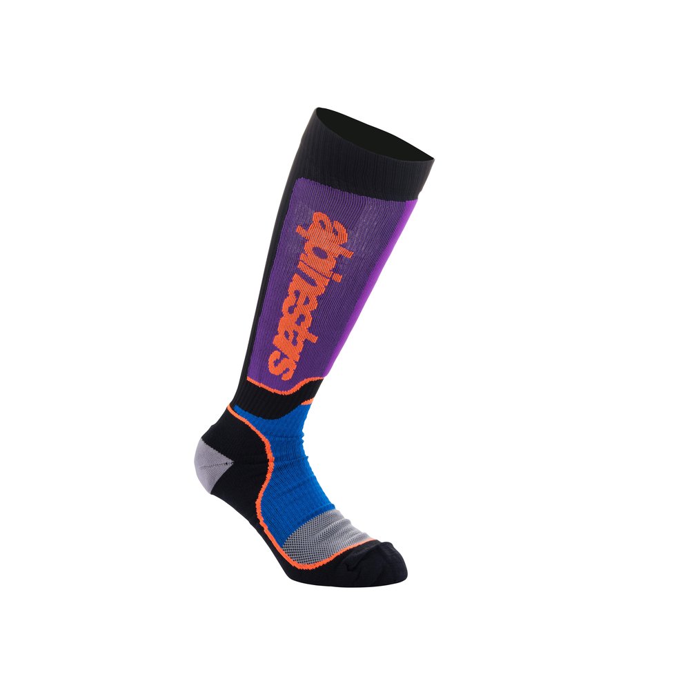 ALPINESTARS MX Plus Kinder Socken schwarz lila blau