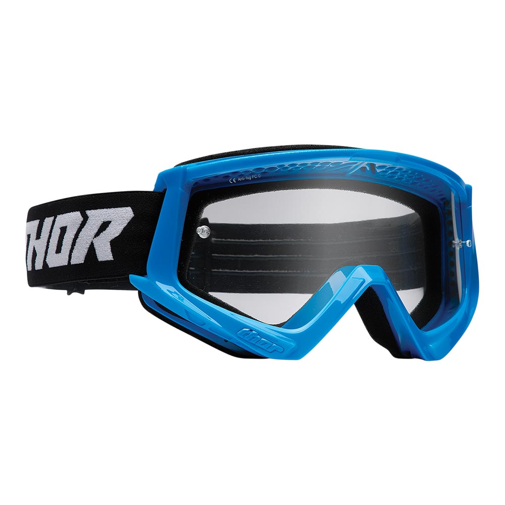 THOR Combat Blau schwarz Brille klar