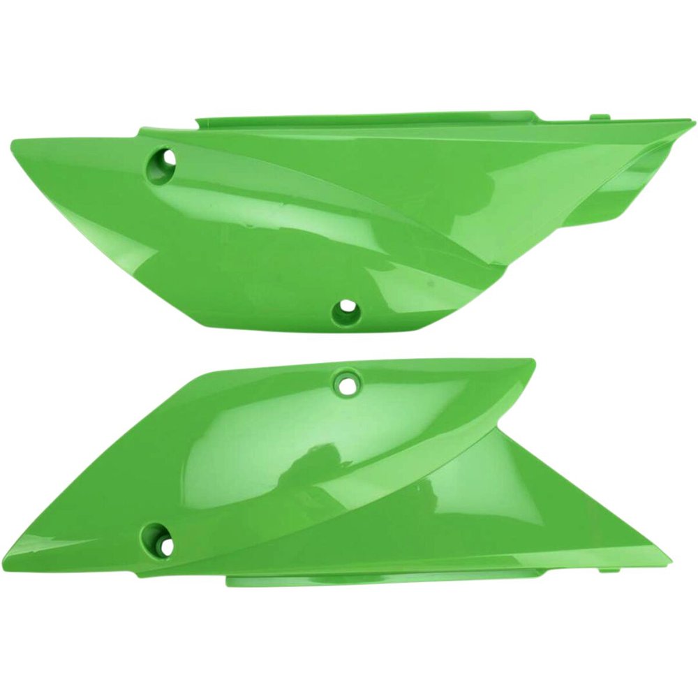UFO Seitenteile Kawasaki KLX110 10-17 grün