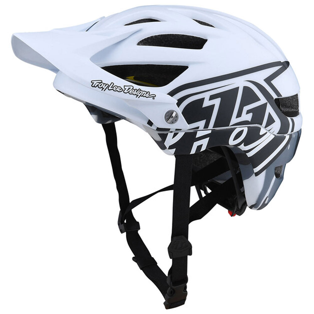TROY LEE DESIGNS A1 MIPS Kinder MTB Helm camo weiss