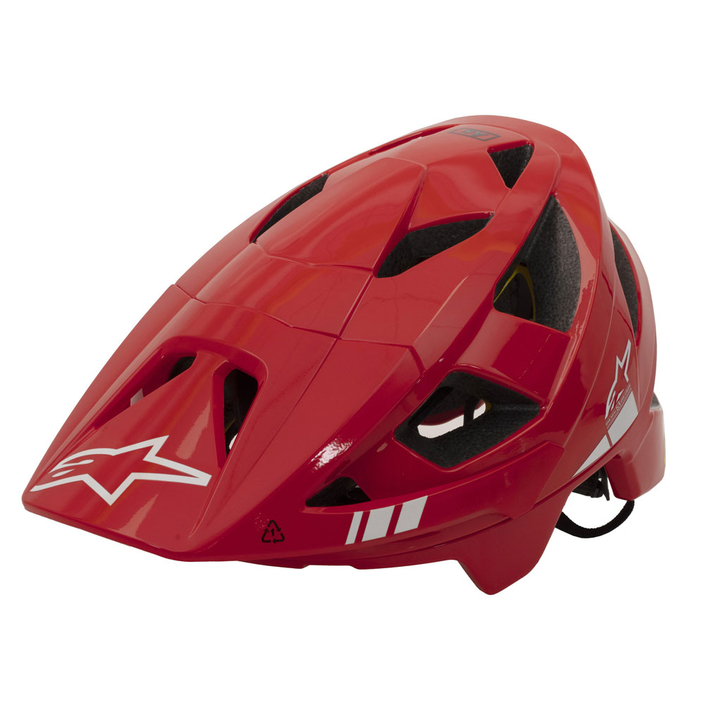 ALPINESTARS Vector Tech A2 MTB Helm rot grau ALPINESTARS Vector Tech A2 MTB Helm rot grau