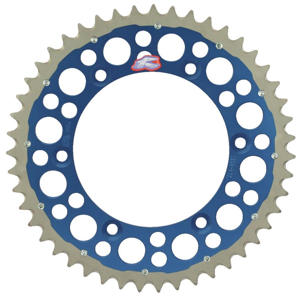 RENTHAL Hinteres Kettenrad 520 50T blau SC Twinring