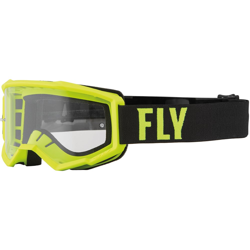 FLY Focus Kinder Brille gelb schwarz klar FLY Focus Kinder Brille gelb schwarz klar