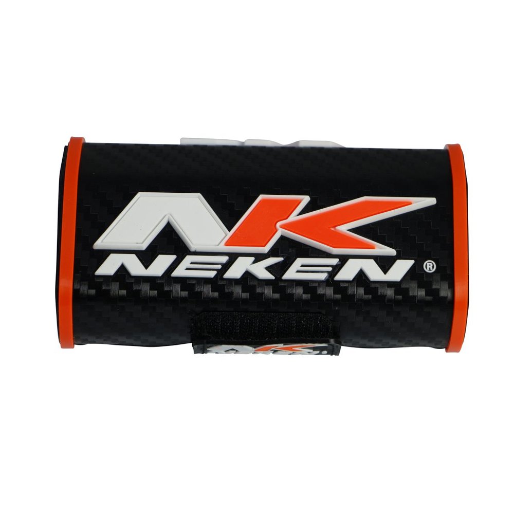 NEKEN Oversize Enduro Lenkerpolster schwarz orange