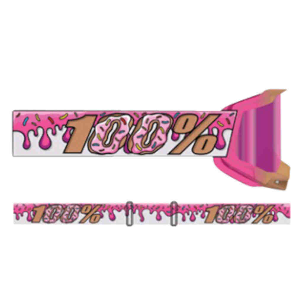 100% Accuri 2 Limited Donut 6.0 Brille pink verpiegelt 100% Accuri 2 Limited Donut 6.0 Brille pink verpiegelt