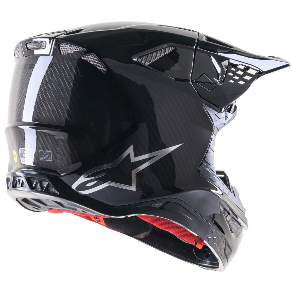 ALPINESTARS Supertech M10 Fame Motocross Helm carbon schwarz ALPINESTARS Supertech M10 Fame Motocross Helm carbon schwarz