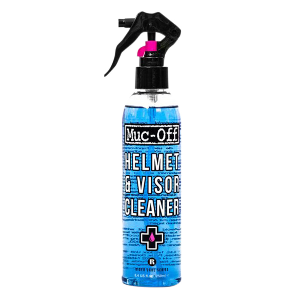 MUC-OFF Helm Brillen und Visier Reiniger 250ml