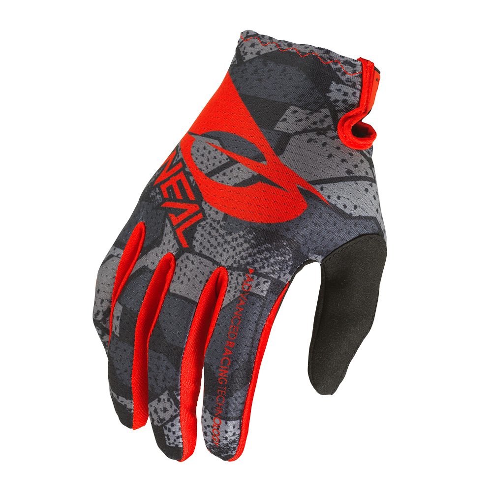ONEAL Matrix Camo V.22 MX MTB Handschuhe schwarz rot