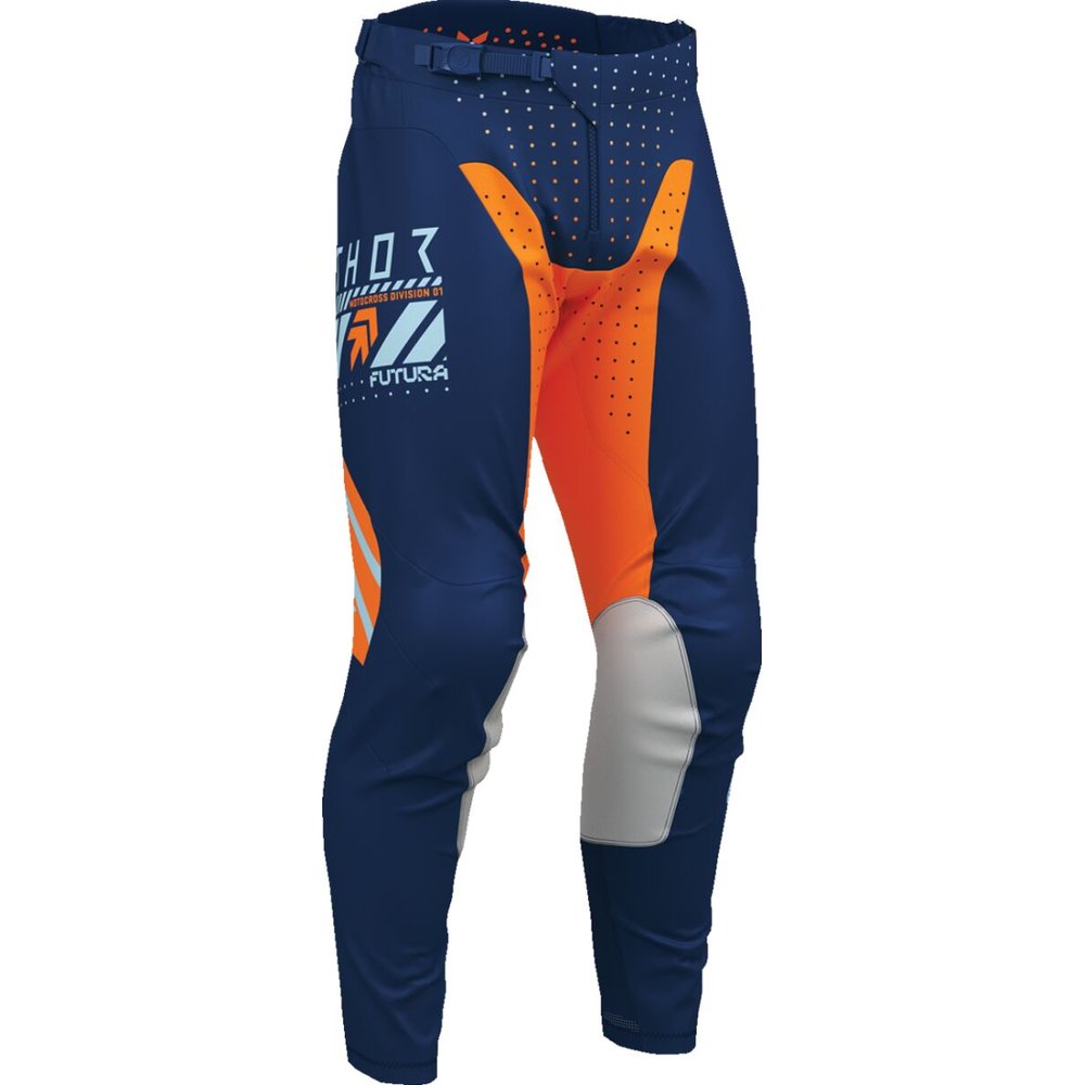 THOR Launchmode Futura Motocross Hose navy blau/orange