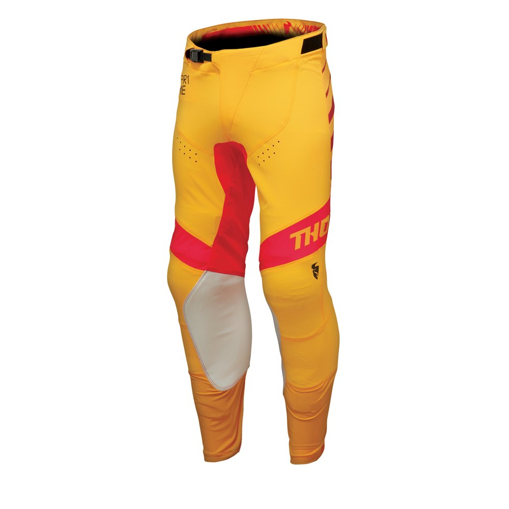 THOR Prime Analog Motocross Hose gelb rot THOR Prime Analog Motocross Hose gelb rot