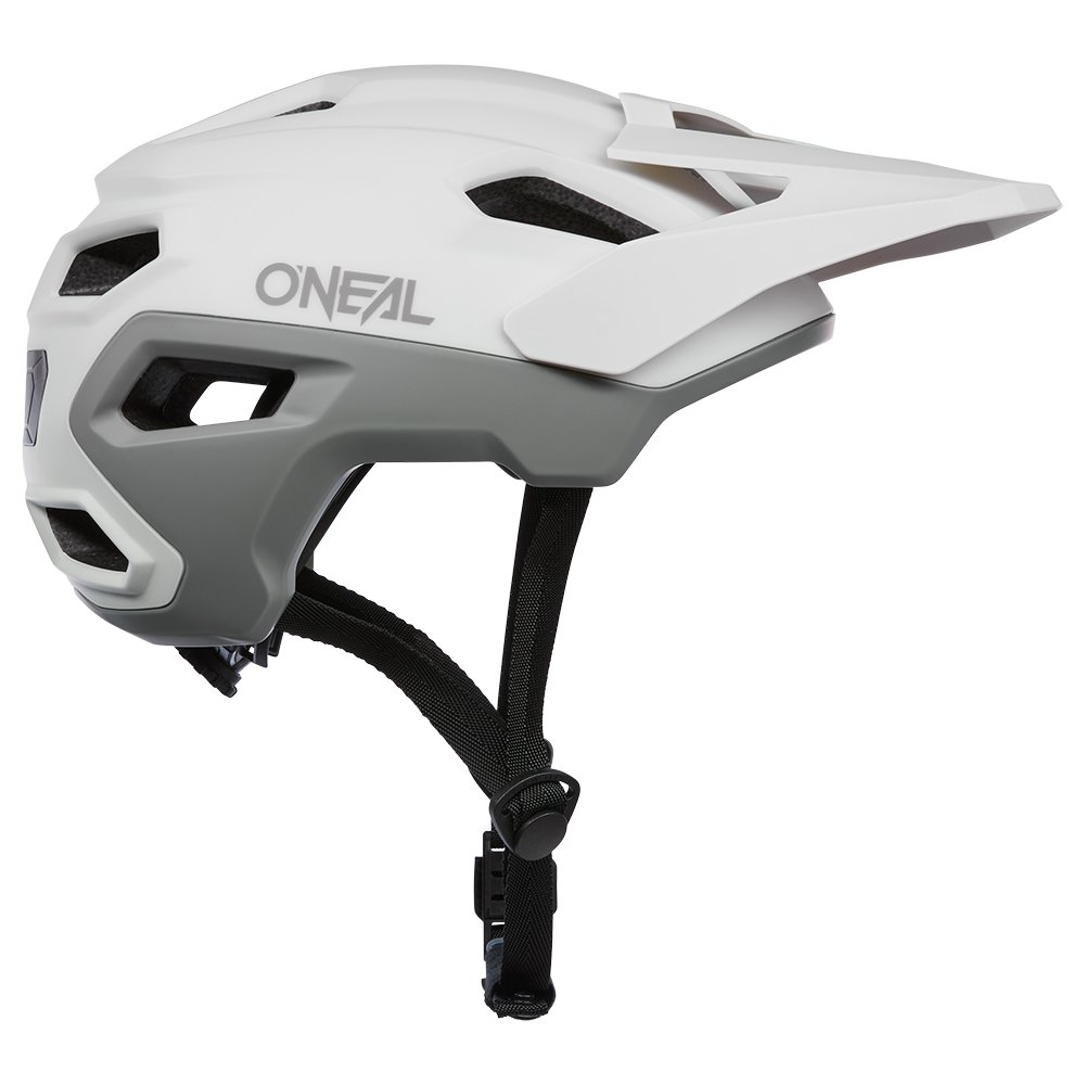 ONEAL Trailfinder Evo MTB Helm Solid weiss grau ONEAL Trailfinder Evo MTB Helm Solid weiss grau