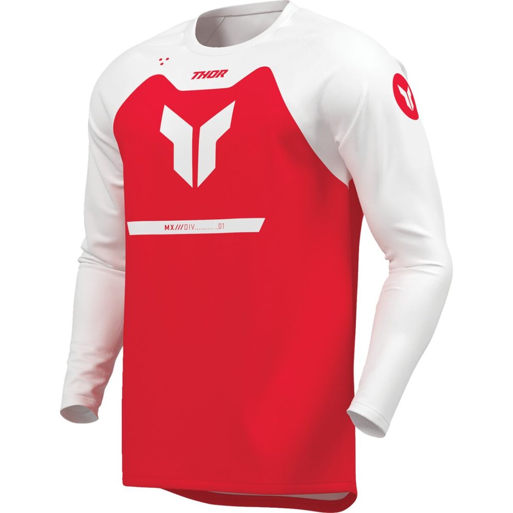 THOR Ridemode Menace Youth Kinder Jersey rot