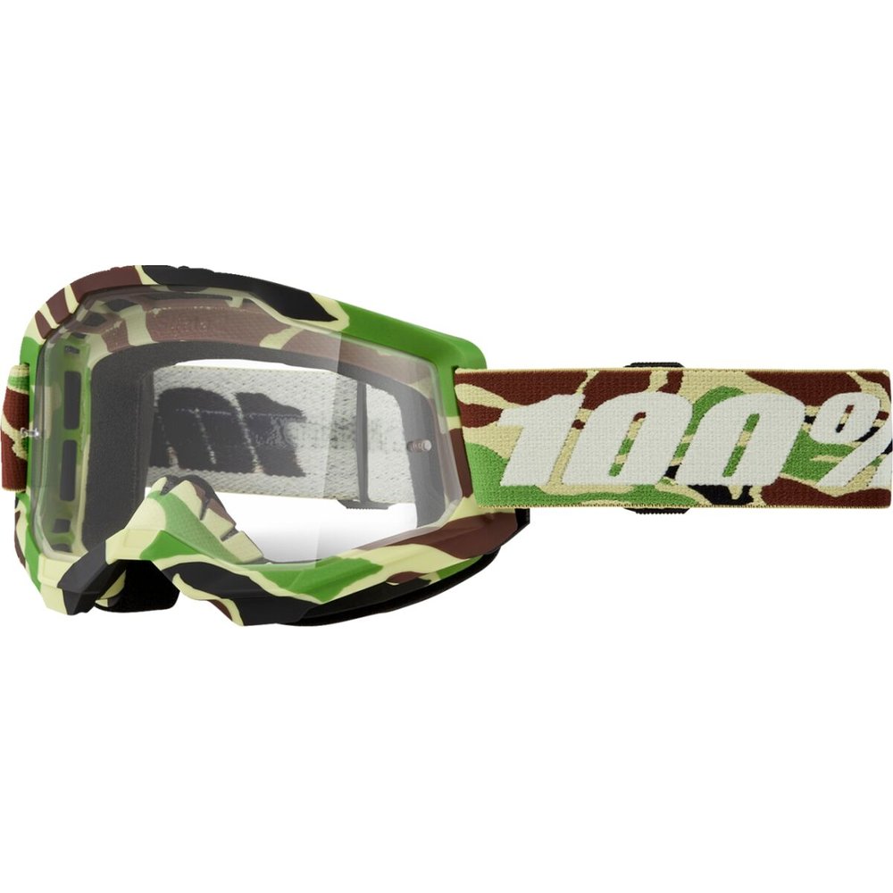 100% Strata 2 Brille war camo klar 100% Strata 2 Brille war camo klar