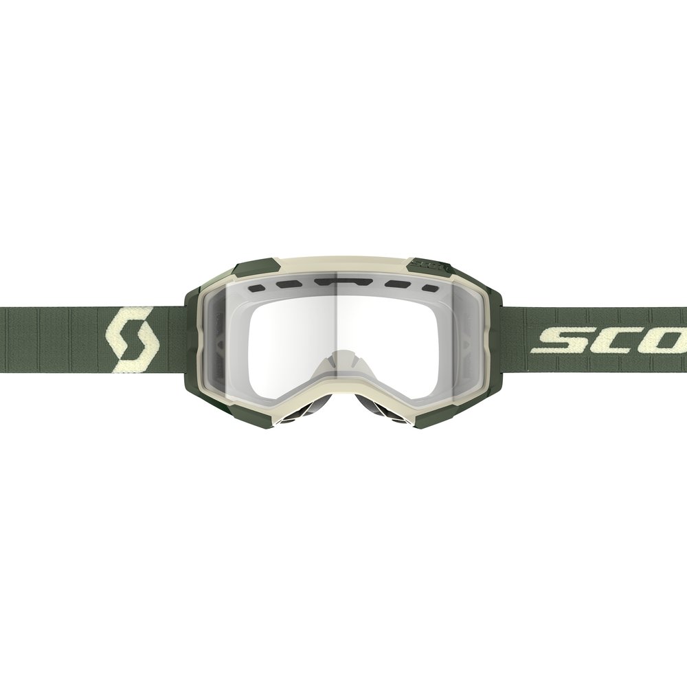 SCOTT Brille Fury Enduro khaki grün