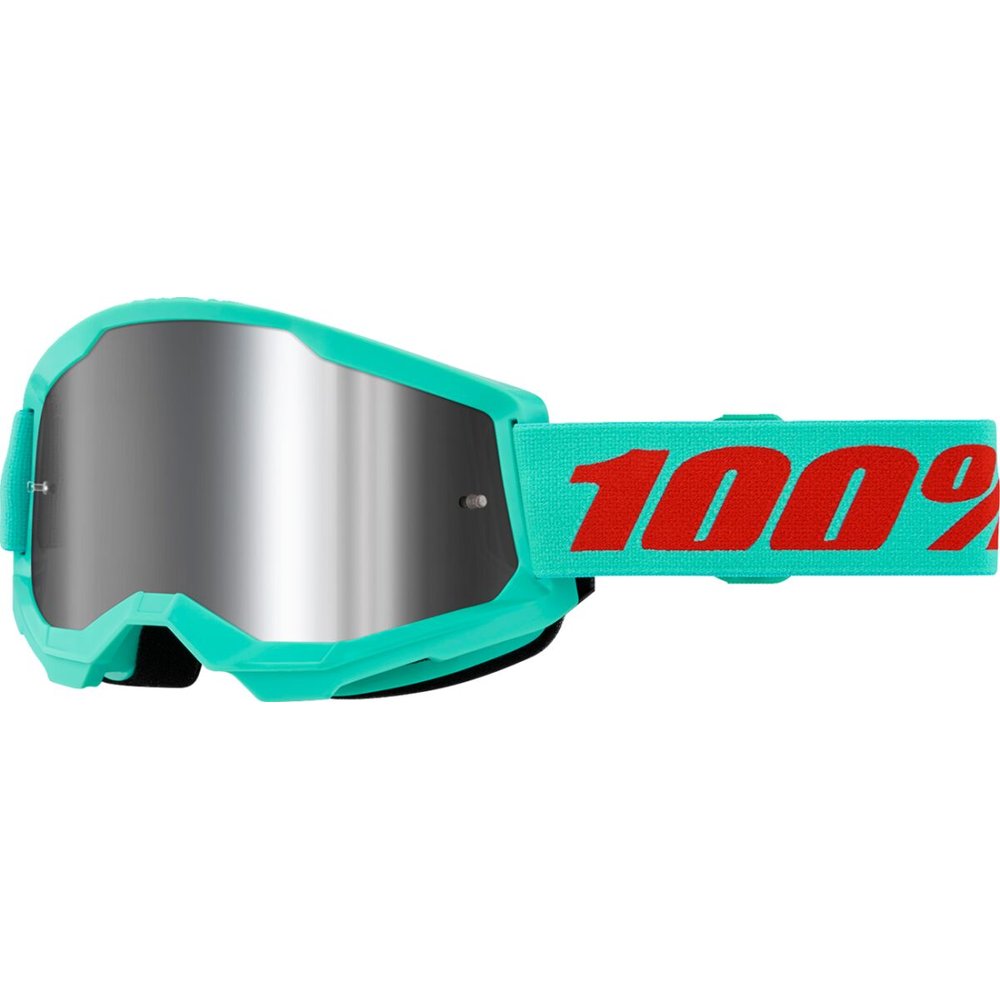 100% Strata 2 Brille Maupiti silber verspiegelt 100% Strata 2 Brille Maupiti silber verspiegelt