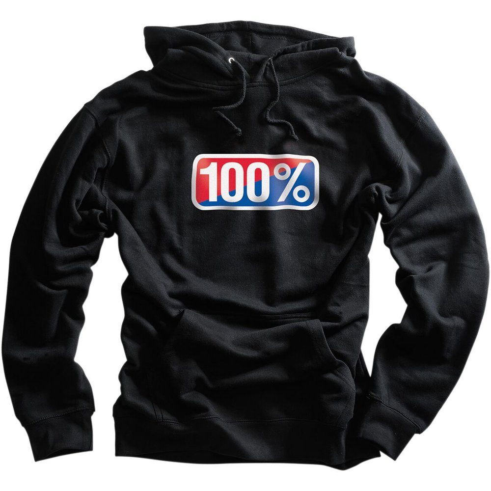 100% Classic Hoodie schwarz