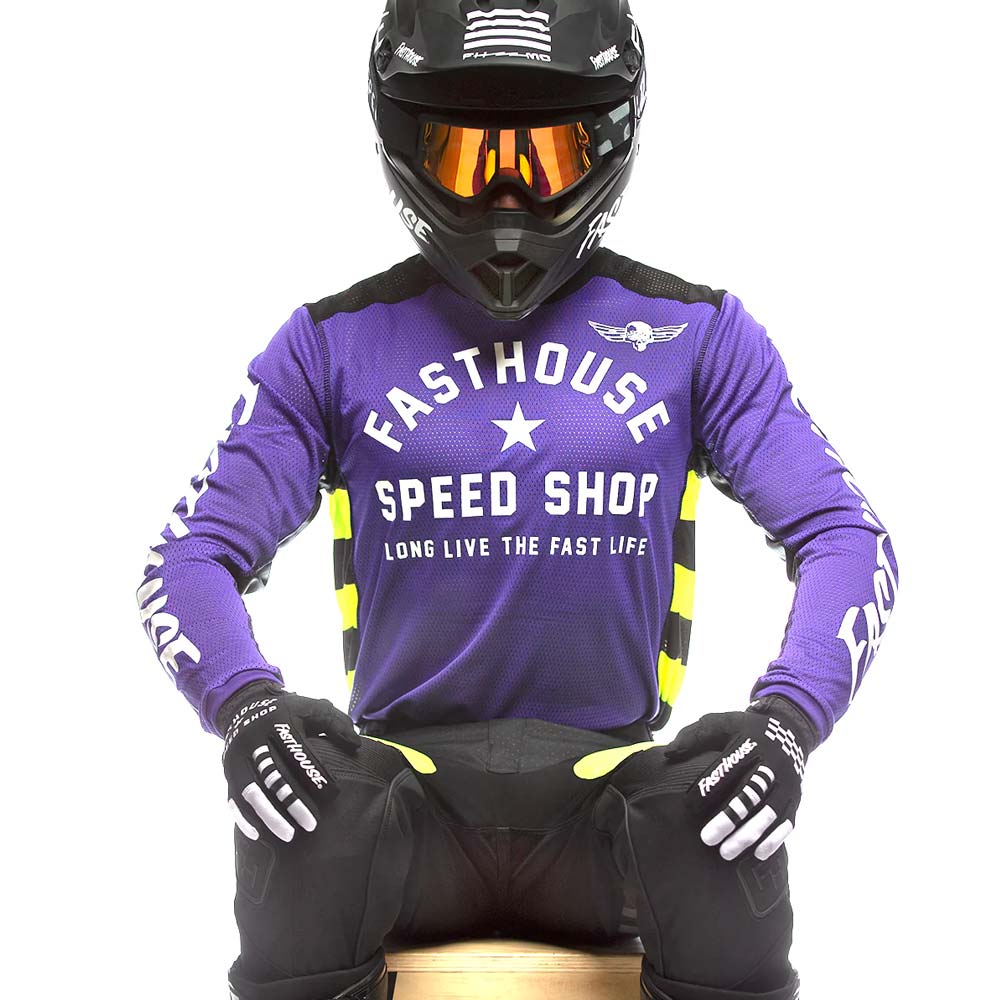 FASTHOUSE Grindhouse Originals Jersey lila schwarz