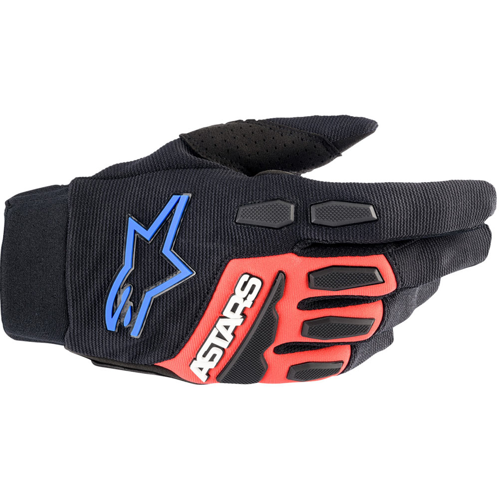 ALPINESTARS Fluid Bore XT MX MTB Handschuhe schwarz rot