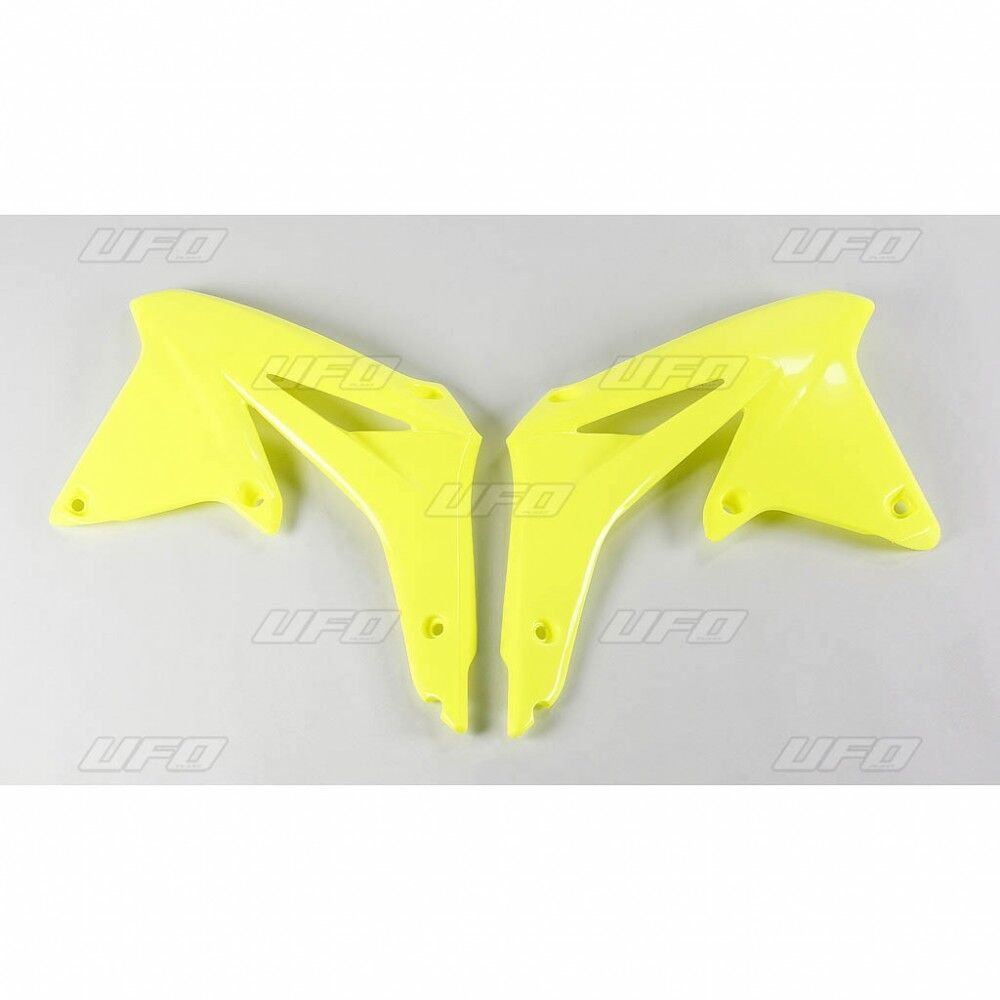 UFO Kühlerschutz Suzuki RMZ450 14-17 neon gelb