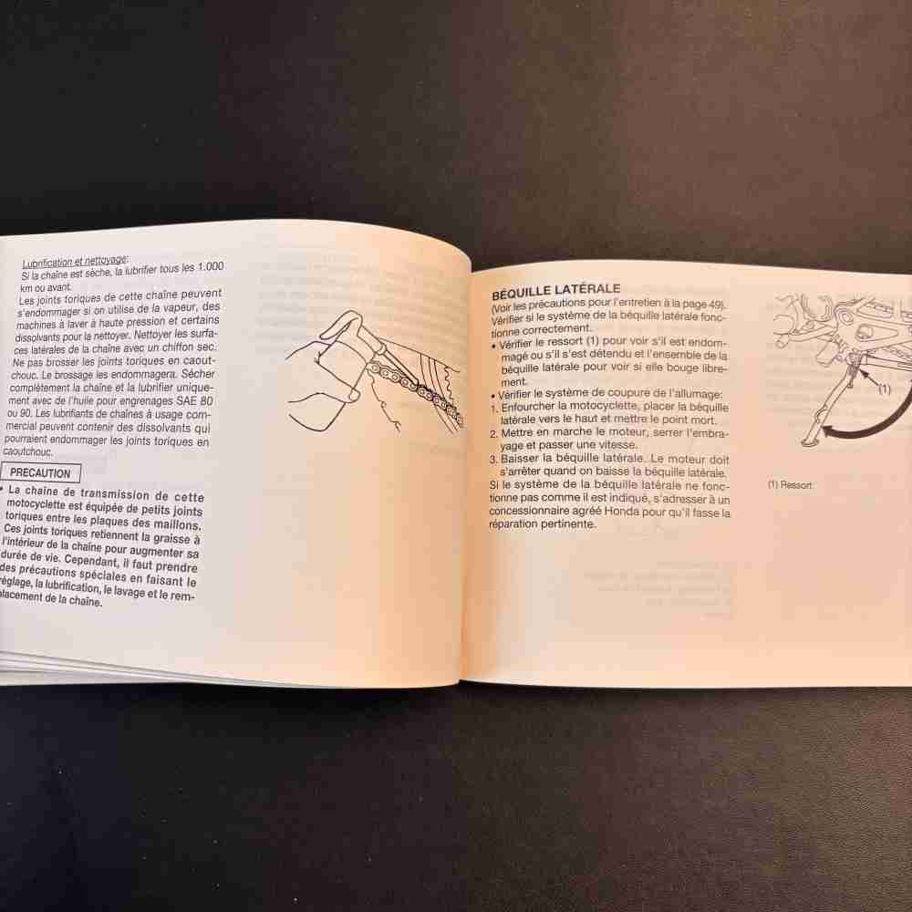 HONDA SLR 650 37MAK1GDFI 1997 1998 Fahrer Handbuch gebraucht