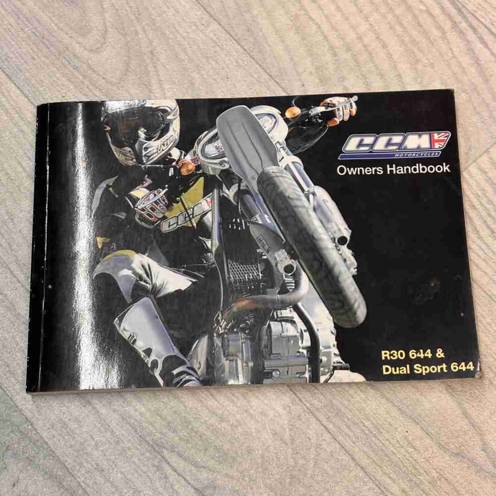 CCM R30 644 & Dual Sport 644 Motorrad-Handbuch gebraucht