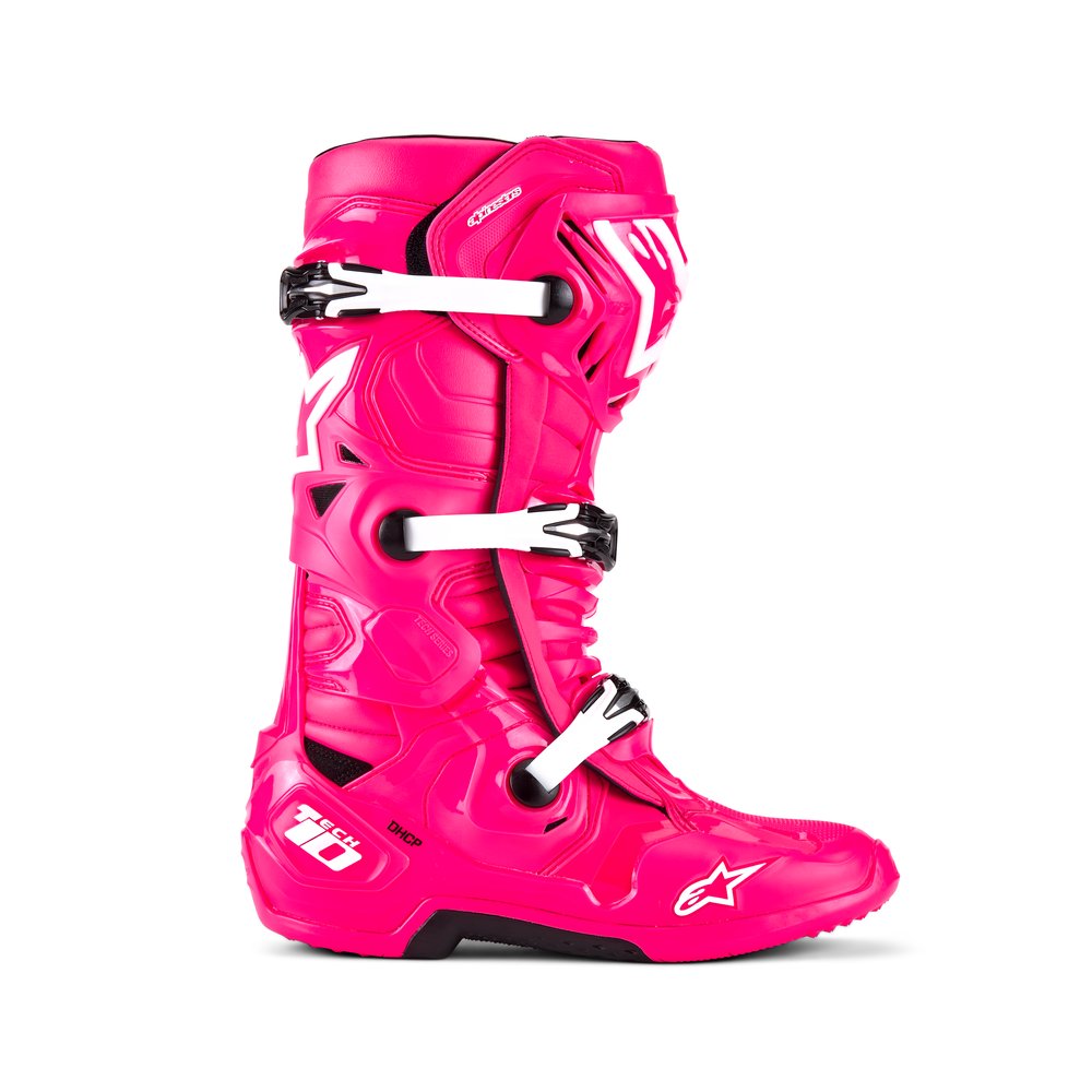 ALPINESTARS Tech 10 Diva Motocross Stiefel weiss pink ALPINESTARS Tech 10 Diva Motocross Stiefel weiss pink