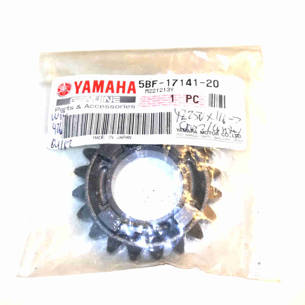 YAMAHA OEM 5BF-17141-20 Kickstarter-Zahnrad 4. Ritzel WR/YZ