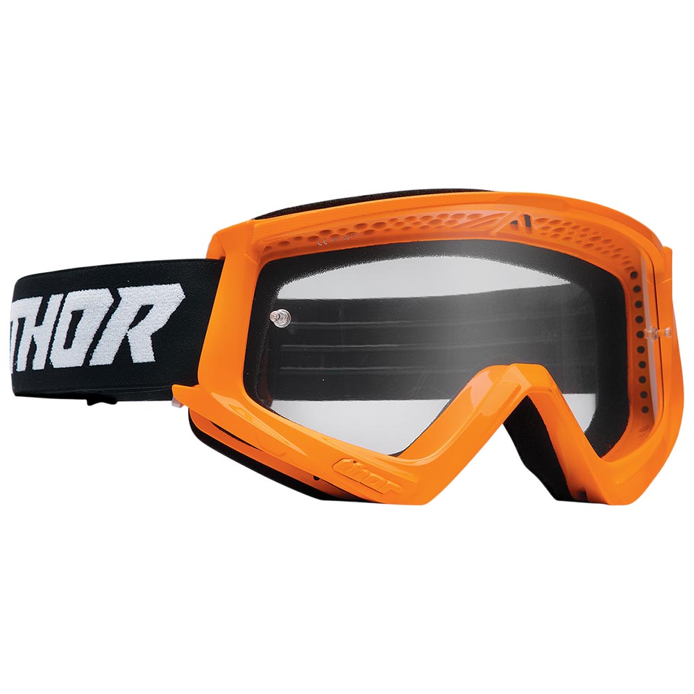 THOR Combat Kinder Brille orange schwarz