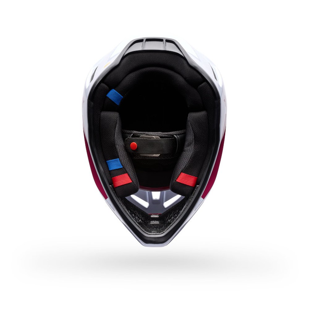 FOX V3 TINE Motocross Helm Cranberry