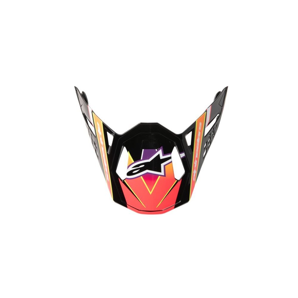 ALPINESTARS Ersatz Helmschirm für S-M10 ERA pink/violett/gelb