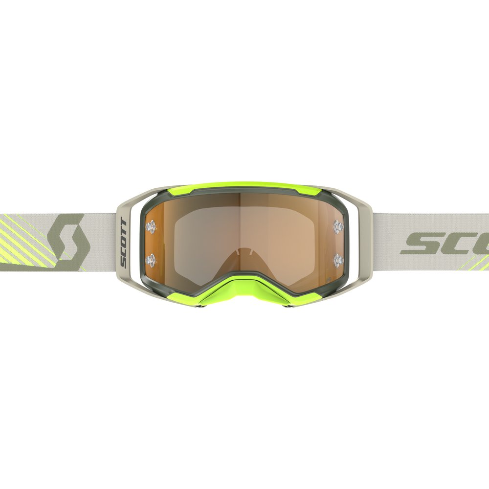 SCOTT Brille Prospect 2.0 AMP chrome kaki grün/neon gelb gold chrome SCOTT Brille Prospect 2.0 AMP chrome kaki grün/neon gelb gold chrome